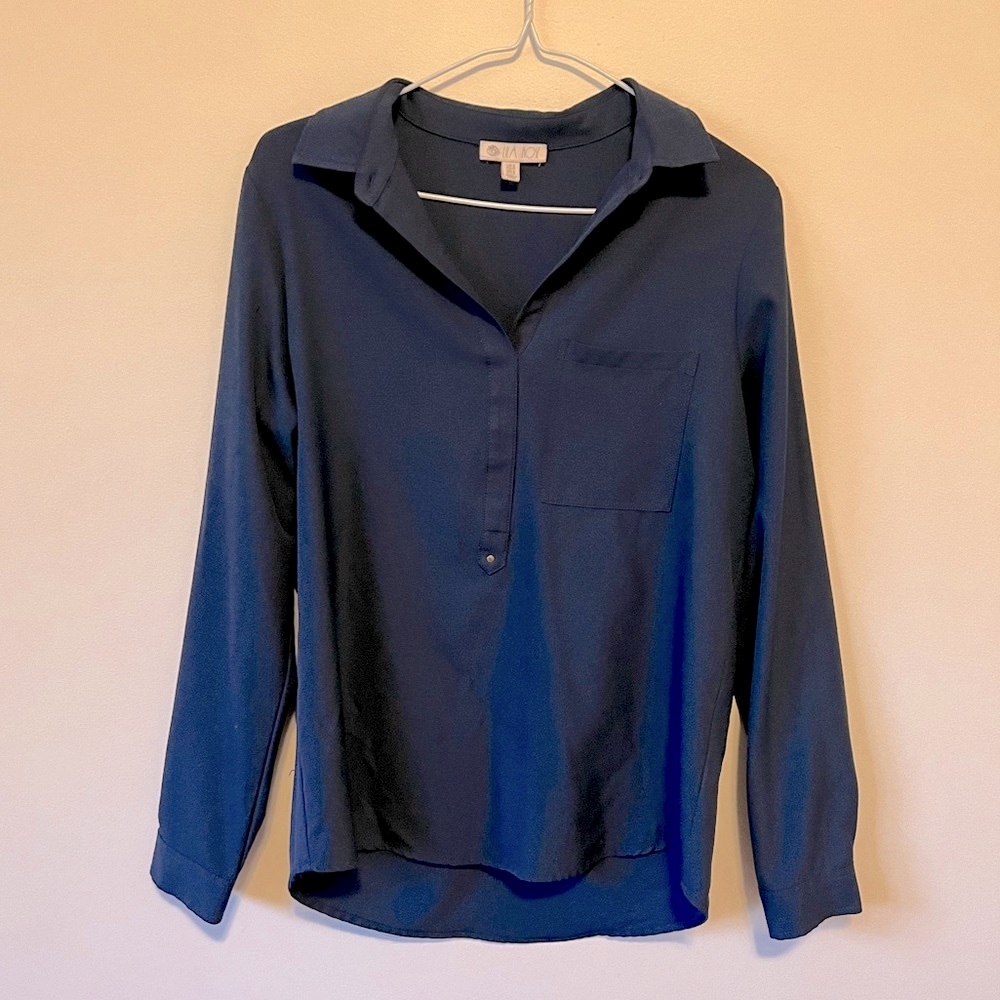Lila Rose Pocket Blouse